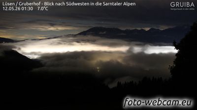 immagine della webcam nei dintorni di Campo Tures: webcam Rodengo