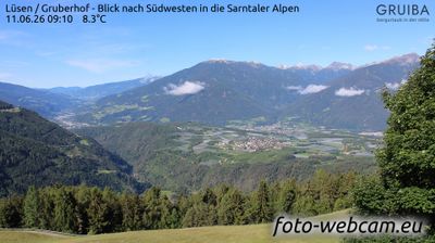 immagine della webcam nei dintorni di Campo Tures: webcam Rodengo