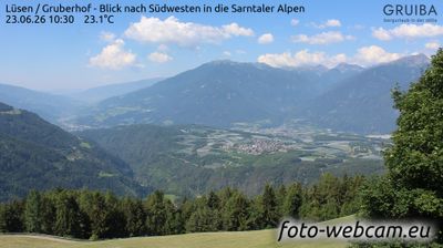 immagine della webcam nei dintorni di Campo di Trens: webcam Rodengo