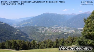 immagine della webcam nei dintorni di Brunico: webcam Rodengo