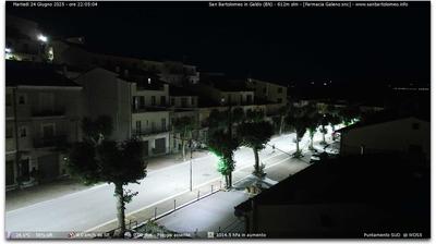 immagine della webcam nei dintorni di San Severo: webcam San Bartolomeo in Galdo