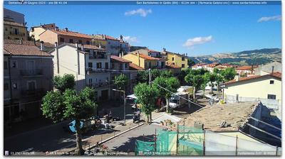 immagine della webcam nei dintorni di San Severo: webcam San Bartolomeo in Galdo
