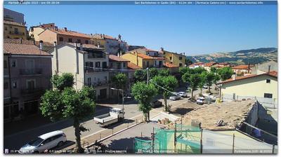 immagine della webcam nei dintorni di San Marco dei Cavoti: webcam San Bartolomeo in Galdo