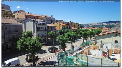 immagine della webcam nei dintorni di Ariano Irpino: webcam San Bartolomeo in Galdo