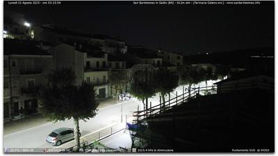 immagine della webcam nei dintorni di Savignano Irpino: webcam San Bartolomeo in Galdo