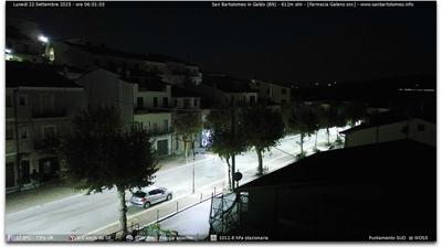 immagine della webcam nei dintorni di San Giuliano di Puglia: webcam San Bartolomeo in Galdo