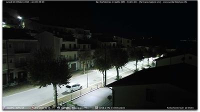 immagine della webcam nei dintorni di Campobasso: webcam San Bartolomeo in Galdo