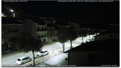 immagine della webcam nei dintorni di Riccia: webcam San Bartolomeo in Galdo