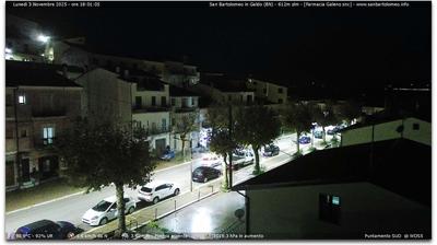 immagine della webcam nei dintorni di Lucera: webcam San Bartolomeo in Galdo