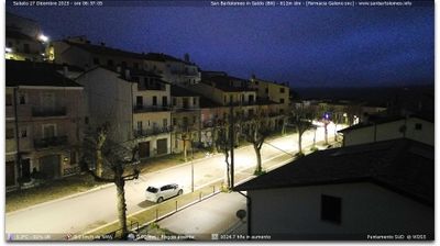 immagine della webcam nei dintorni di San Giuliano di Puglia: webcam San Bartolomeo in Galdo