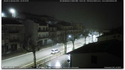 immagine della webcam nei dintorni di Campobasso: webcam San Bartolomeo in Galdo