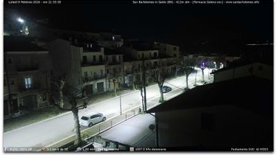 immagine della webcam nei dintorni di Ariano Irpino: webcam San Bartolomeo in Galdo