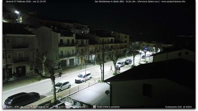 immagine della webcam nei dintorni di Lucera: webcam San Bartolomeo in Galdo