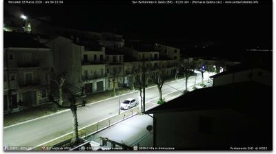 immagine della webcam nei dintorni di San Marco dei Cavoti: webcam San Bartolomeo in Galdo