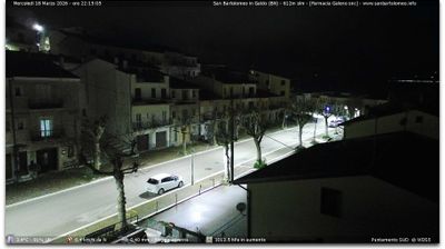 immagine della webcam nei dintorni di Savignano Irpino: webcam San Bartolomeo in Galdo