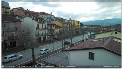 immagine della webcam nei dintorni di Riccia: webcam San Bartolomeo in Galdo