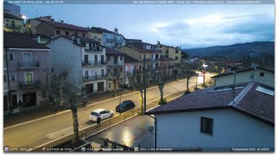 immagine della webcam nei dintorni di Riccia: webcam San Bartolomeo in Galdo