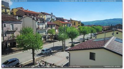 immagine della webcam nei dintorni di Campobasso: webcam San Bartolomeo in Galdo