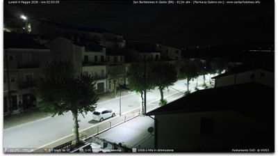 immagine della webcam nei dintorni di Savignano Irpino: webcam San Bartolomeo in Galdo