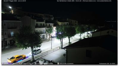 immagine della webcam nei dintorni di Savignano Irpino: webcam San Bartolomeo in Galdo