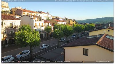 immagine della webcam nei dintorni di Ariano Irpino: webcam San Bartolomeo in Galdo