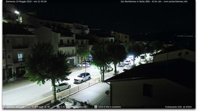 immagine della webcam nei dintorni di San Marco dei Cavoti: webcam San Bartolomeo in Galdo