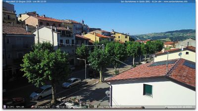 immagine della webcam nei dintorni di Campobasso: webcam San Bartolomeo in Galdo