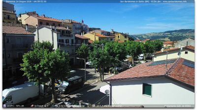 Preview delle webcam di San Bartolomeo in Galdo