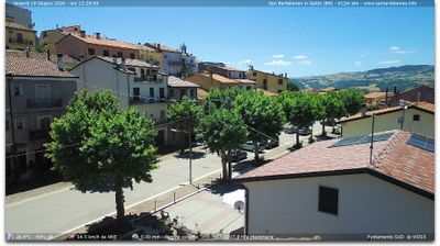 immagine della webcam nei dintorni di Riccia: webcam San Bartolomeo in Galdo