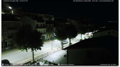 immagine della webcam nei dintorni di Lucera: webcam San Bartolomeo in Galdo