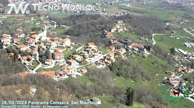 immagine della webcam nei dintorni di Pradleves: webcam Cervasca