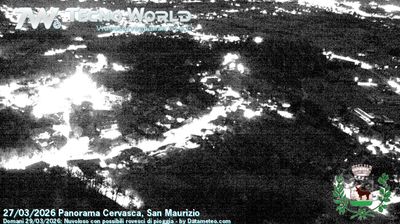 immagine della webcam nei dintorni di Pagno: webcam Cervasca