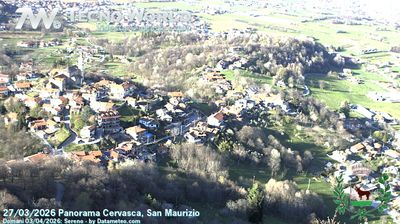 immagine della webcam nei dintorni di Sant'Anna di Valdieri: webcam Cervasca