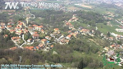 immagine della webcam nei dintorni di Sant'Anna di Vinadio: webcam Cervasca