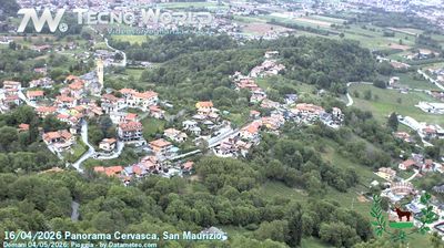 immagine della webcam nei dintorni di Sant'Anna di Vinadio: webcam Cervasca