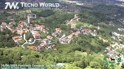 immagine della webcam nei dintorni di Lurisia Terme Monte Pigna: webcam Cervasca