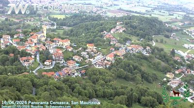 immagine della webcam nei dintorni di Castelmagno: webcam Cervasca