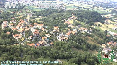 immagine della webcam nei dintorni di Lurisia Terme Monte Pigna: webcam Cervasca