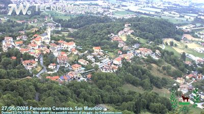 immagine della webcam nei dintorni di Pradleves: webcam Cervasca