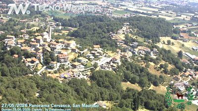 immagine della webcam nei dintorni di Cuneo Levaldigi: webcam Cervasca