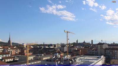 immagine della webcam nei dintorni di Caselle Torinese: webcam Torino Bric della Croce