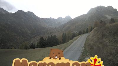 immagine della webcam nei dintorni di Cuneo Levaldigi: webcam Castelmagno