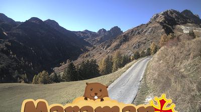 immagine della webcam nei dintorni di Sant'Anna di Vinadio: webcam Castelmagno