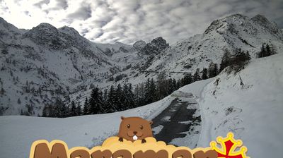 immagine della webcam nei dintorni di Sant'Anna di Vinadio: webcam Castelmagno