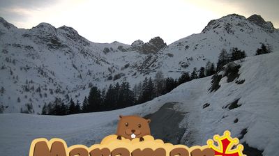 immagine della webcam nei dintorni di Bagni di Vinadio: webcam Castelmagno