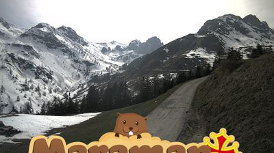 immagine della webcam nei dintorni di Sant'Anna di Vinadio: webcam Castelmagno