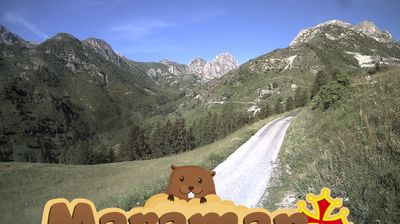 immagine della webcam nei dintorni di Sant'Anna di Vinadio: webcam Castelmagno