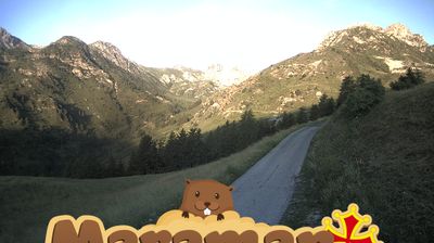 immagine della webcam nei dintorni di Cervasca: webcam Castelmagno