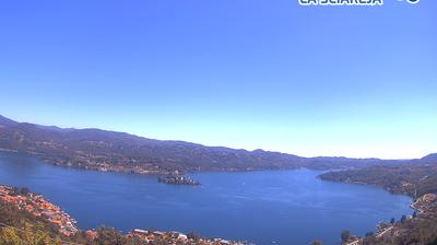 immagine della webcam nei dintorni di Ameno: webcam Pella