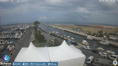 Preview delle webcam di Viareggio: Lega Navale di